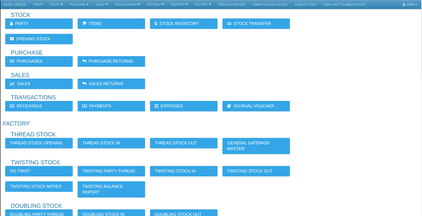 Topcer ERP System